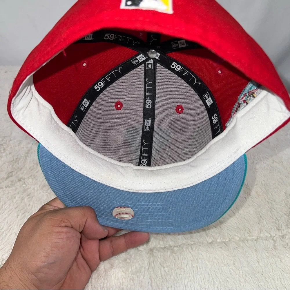 NWT New Era Arizona Diamondbacks Captain Planet 2.0 2001 WS Sidepatch Fitted Hat